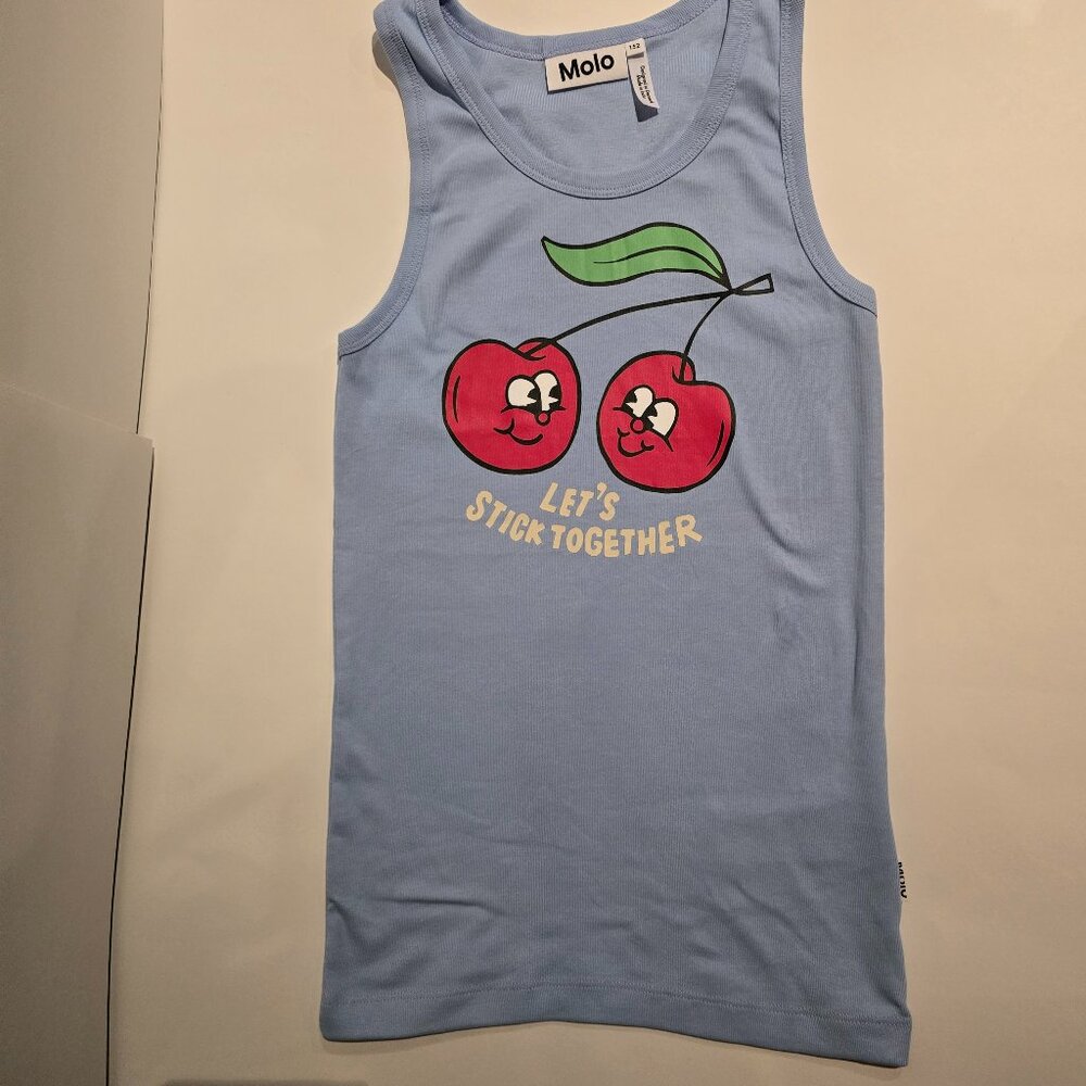 Never Worn !!! Molo Rosie printed cotton jersey tank top
